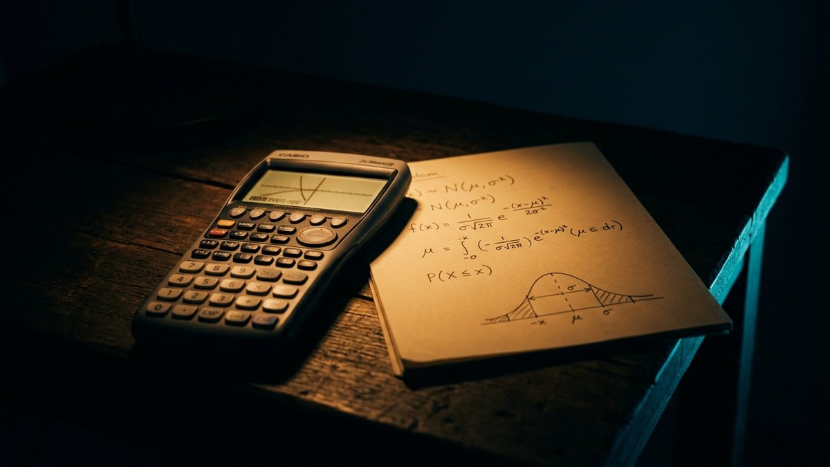 The normal distribution: the two calculator moves that unlock every question
