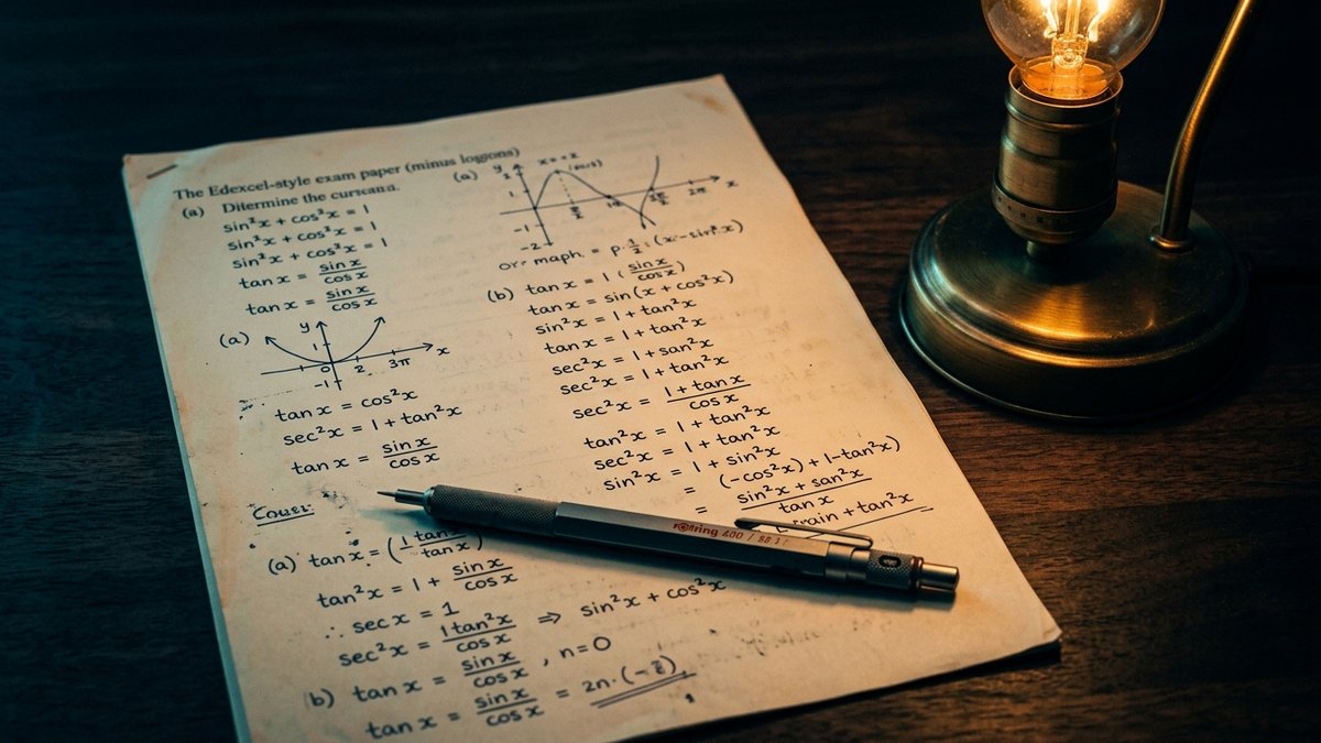 Parametric equations: the sketching trick that saves 10 minutes in Paper 2